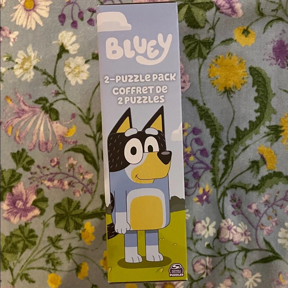 NWT Bluey Two Puzzle Pack Bluey and Bingo